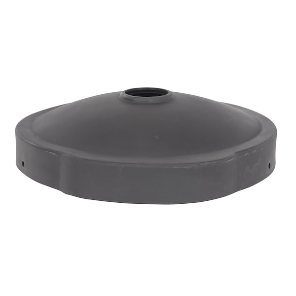 DRUM RECYCLING 55 GAL BLACK UNIVERSAL